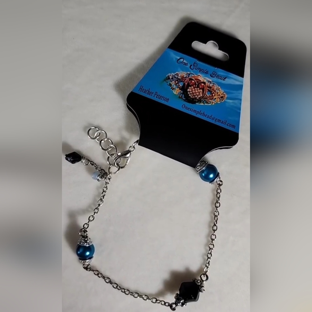 Turquoise and Silver Bracelet